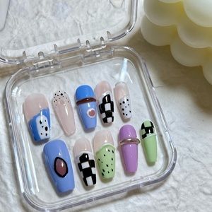 Handmade press on nails